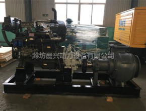 12 inch diesel engine pump unit 190KW sand pump unit